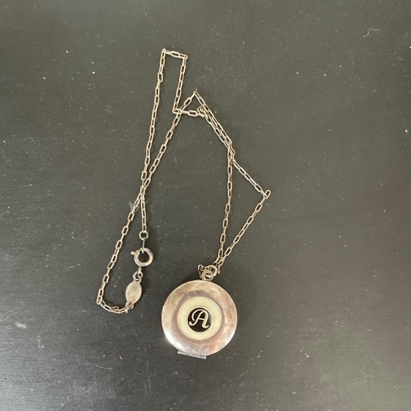 Catherine Popesco Jewelry - TRADED-Vintage Catherine Popesco "A" Locket